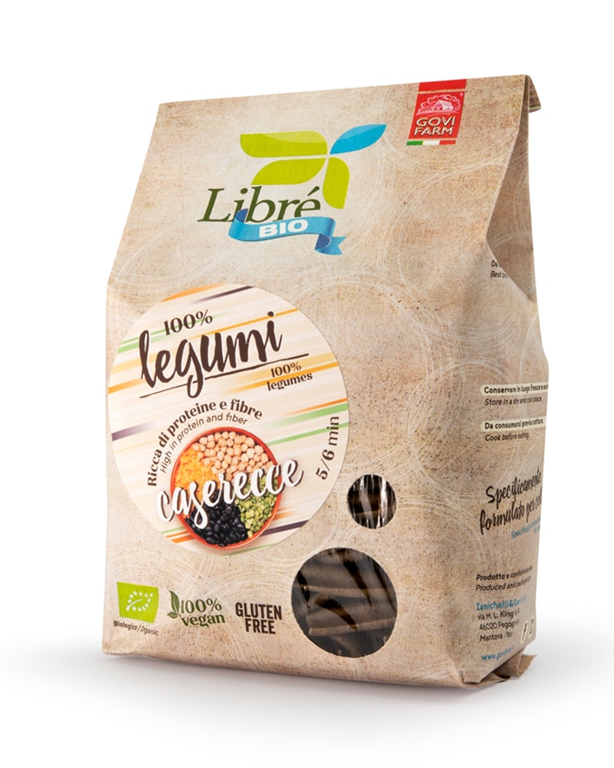 MZ CASERECCE WITH LEGUMES AND CEREALS 250 GR » Buon'Italia – Imported  Italian Food